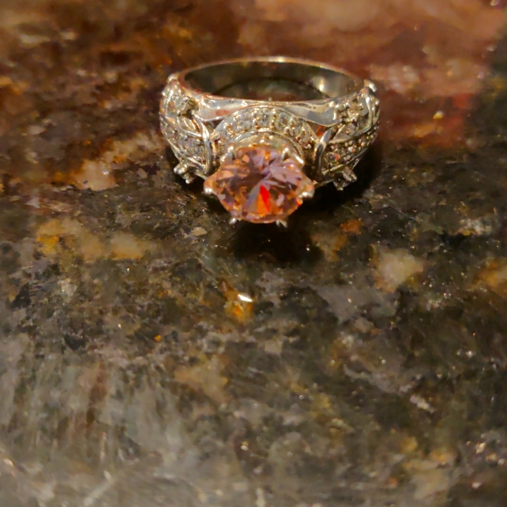Cute pink ring